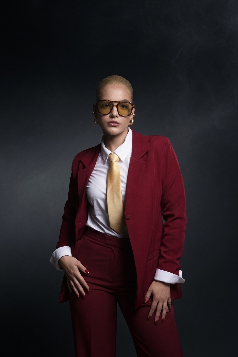 Andrea, maquilladora y modelo profesional fundadora de AP Beauty